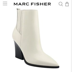 Marc Fisher white boots